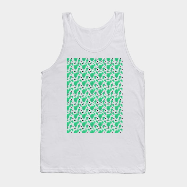 cactus pattern Tank Top by shoko